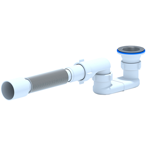 Сифон Ани д/душ.поддона плоский 1 1/2 с г/т 40*50, E015, цена 365.92 ...