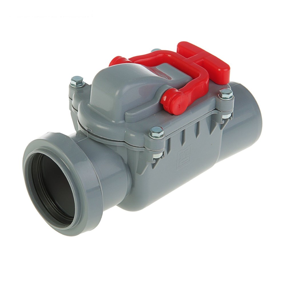 Обратный клапан канализационный DN 50, SPCCV0000050, цена 888.91 руб .