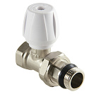 Регулирующий клапан для радиатора ручной прямой  (с уплотнительным кольцом) 3/4" СТМ ТЕРМО_1