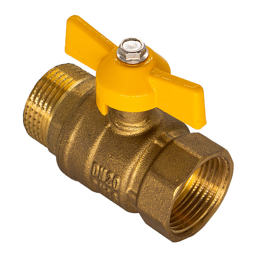 Кран шаровой для газа 1" г/ш бабочка ОПТИМА ГАЗ Кран шаровой для газа 1" г/ш бабочка ОПТИМА ГАЗ