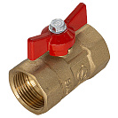 Кран шаровой для воды 1/2" г/г бабочка ГАЛЛОП ПРАКТИК 130