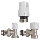 Термостатический комплект для радиатора угловой в блистере 1/2" СТМ ТЕРМО_3