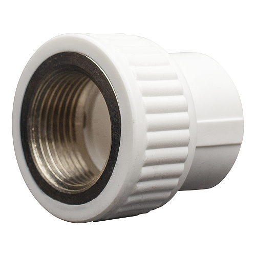 Муфта полипропиленовая PP-R комб. вн./р. DN 25х3/4" СТМ ПЛАСТ Муфта полипропиленовая PP-R комб. вн./р. DN 25х3/4" СТМ ПЛАСТ