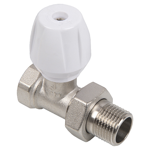 Регулирующий клапан для радиатора ручной прямой  1/2" СТМ ТЕРМО