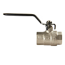 Кран шаровой для воды 1/2" г/г рычаг,  никель,  ONDO_3