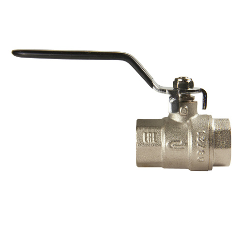 Кран шаровой для воды 1/2" г/г рычаг, никель, ONDO Кран шаровой для воды 1/2" г/г рычаг, никель, ONDO