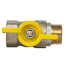 Кран шаровой для газа 1/2" г/ш бабочка CTM ГАЗ_3