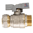 Кран шаровой для воды 20х1/2" ц/ш бабочка CTM СТАНДАРТ_1