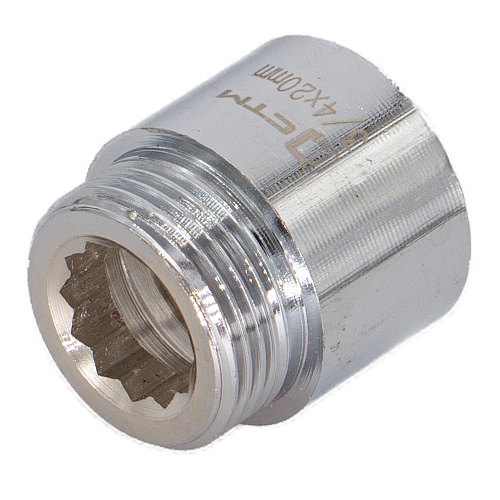 Удлинитель труб латунный 1" г/ш x 15 мм CTM