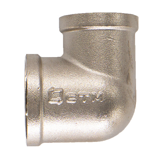 Уголок латунный переходной 1"x1/2" г/г CTM