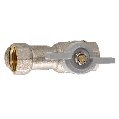 Кран шаровой 1/2" с фильтром бабочка CTM СТАНДАРТ Кран шаровой 1/2" с фильтром бабочка CTM СТАНДАРТ