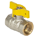 Кран шаровой для газа 1/2" г/г бабочка CTM ГАЗ_1