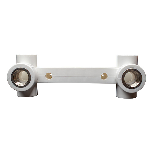 Тройник PP-R двойной комб. с крепл. вн./р. DN 20х1/2" СТМ ПЛАСТ Тройник PP-R двойной комб. с крепл. вн./р. DN 20х1/2" СТМ ПЛАСТ