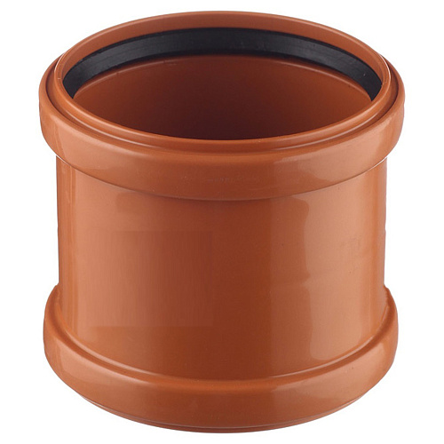 Муфта канализационная DN 110 нар. Муфта канализационная DN 110 нар.