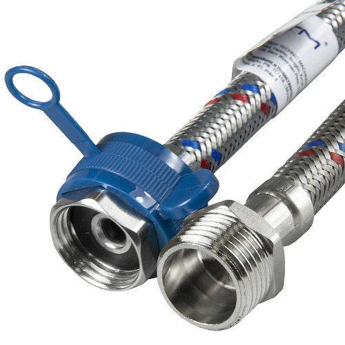 Подводка для воды сталь 1/2" г/ш 120 cм CTM