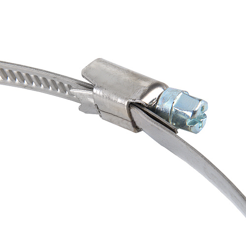 Хомут стальной винтовой 8" (165-203мм) 9мм CTM