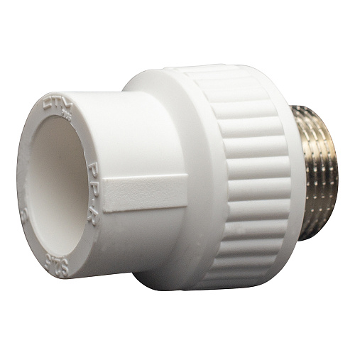 Муфта полипропиленовая PP-R комб. нар./р. DN 32х1/2" СТМ ПЛАСТ Муфта полипропиленовая PP-R комб. нар./р. DN 32х1/2" СТМ ПЛАСТ