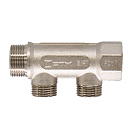 Коллектор 2 выхода (наружная резьба) 1"х1/2" СТМ_1