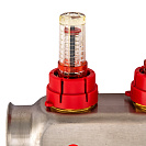 Коллекторная группа ONDO нерж сталь 12 вых. в сборе с автоматическим воздухоотводчиком,  расходомера_2