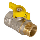 Кран шаровой для газа 1/2" г/ш бабочка CTM ГАЗ_2