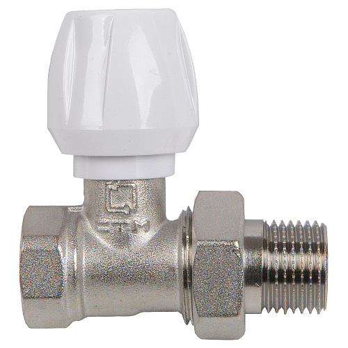 Регулирующий клапан для радиатора ручной прямой  1/2" СТМ ТЕРМО