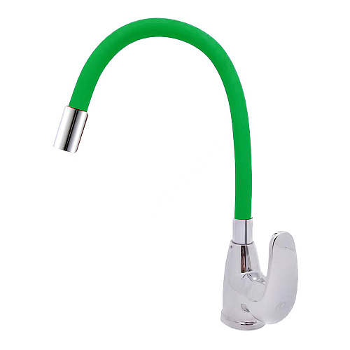 Смеситель ROEGEN RG014G для кухни, 40 мм, на гайке, с боковой металлической ручкой, с гибким салато Смеситель ROEGEN RG014G для кухни, 40 мм, на гайке, с боковой металлической ручкой, с гибким салато