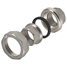 Муфта латунная резьбовая разъемная с накидной гайкой  3/4" г/г CTM_4