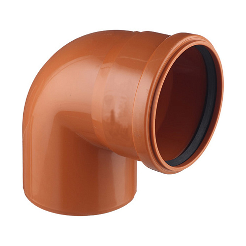 Отвод канализационный 90 град. DN 110 нар. Отвод канализационный 90 град. DN 110 нар.