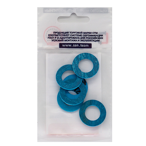 Набор прокладок из безасбестового паронита 3/4" * 24х14, h=2мм (6шт) СТМ Набор прокладок из безасбестового паронита 3/4" * 24х14, h=2мм (6шт) СТМ