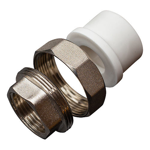 Муфта полипропиленовая PP-R комб. разъемная вн./р. DN 50х1-1/2" СТМ ПЛАСТ