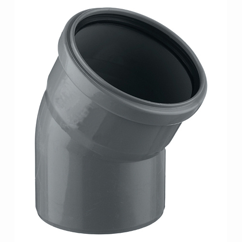 Отвод канализационный 30 град. DN 110 Отвод канализационный 30 град. DN 110