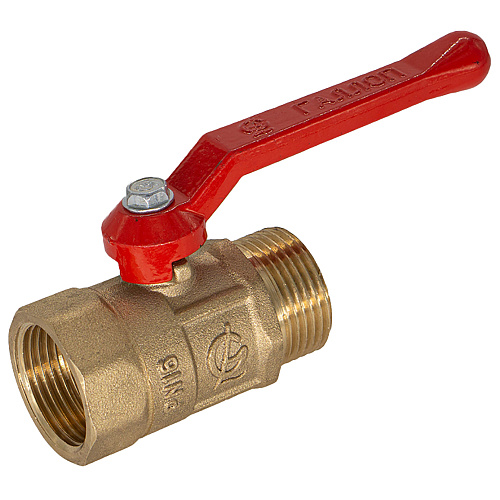 Кран шаровой для воды 1/2" г/ш рычаг ГАЛЛОП ПРАКТИК 121 Кран шаровой для воды 1/2" г/ш рычаг ГАЛЛОП ПРАКТИК 121