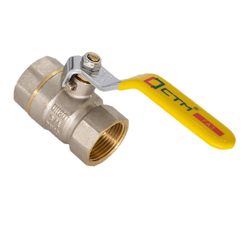 Кран шаровой для газа 3/4" г/г рычаг CTM ГАЗ