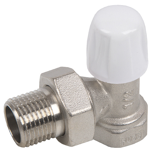 Запорный клапан для радиатора угловой 1/2" СТМ ТЕРМО