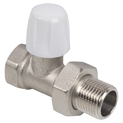 Запорный клапан для радиатора прямой 1/2" СТМ ТЕРМО