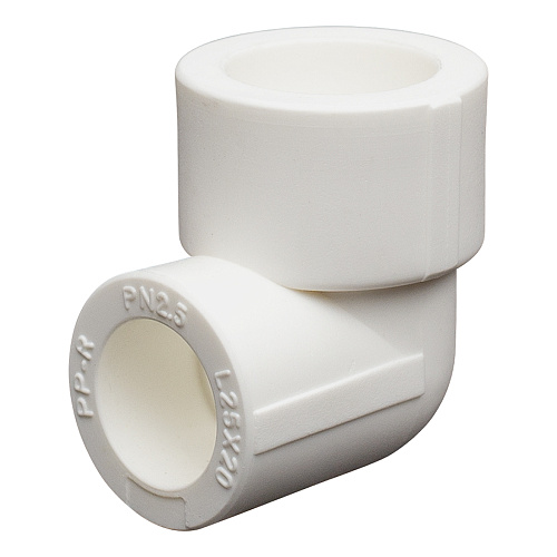 Угольник PP-R перех. 90 град. вн. DN 25х20 СТМ ПЛАСТ Угольник PP-R перех. 90 град. вн. DN 25х20 СТМ ПЛАСТ