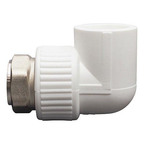 Угольник PP-R комб. с нак.гайкой вн./р. DN 25х1/2" СТМ ПЛАСТ Угольник PP-R комб. с нак.гайкой вн./р. DN 25х1/2" СТМ ПЛАСТ