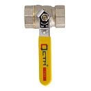 Кран шаровой для газа 1-1/2" г/г рычаг CTM ГАЗ_3