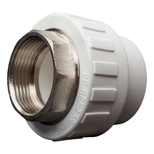 Муфта полипропиленовая PP-R комб. под ключ вн./р. DN 50х1-1/2" СТМ ПЛАСТ