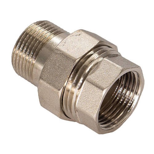 Соединитель с накид. гайкой прямой 1/2" г/ш CTM