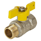 Кран шаровой для газа 1/2" г/ш бабочка CTM ГАЗ
