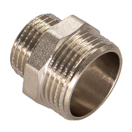 Ниппель латунный переходной 1/2"x3/8" ш/ш CTM