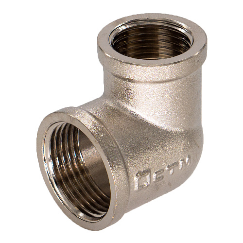 Уголок латунный переходной  3/4"x1/2" г/г CTM