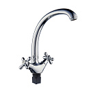 Смеситель ROEGEN RP024B для кухни,  1/2" м/к,  на гайке,  усиленный