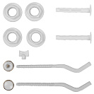 Комплект для радиатора 1/2" с кронштейнами CTM ТЕРМО_3