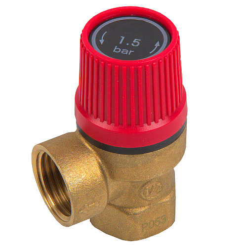 Клапан предохранительный 1/2" г/г 1,5 Бар СТМ ТЕРМО