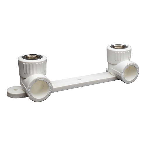 Угольник PP-R двойной комб. с крепл. вн./р. DN 25х1/2" СТМ ПЛАСТ Угольник PP-R двойной комб. с крепл. вн./р. DN 25х1/2" СТМ ПЛАСТ