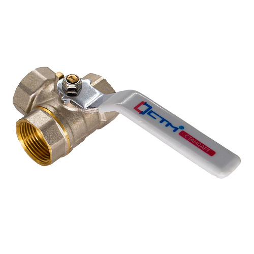 Кран шаровой для воды 1/2" трехходовой, тип T рычаг СTM СТАНДАРТ