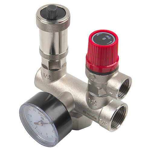 Группа безопасности котла проходная 1" ONDO