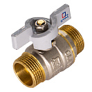 Кран шаровой для воды 1" ш/ш бабочка CTM СТАНДАРТ